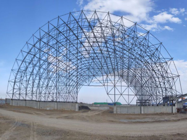 绥芬河体育场网架结构