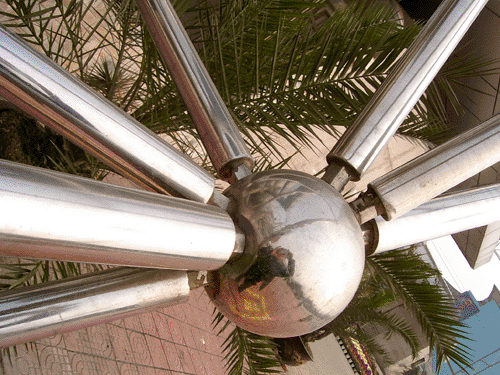 绥芬河不锈钢螺栓球网架